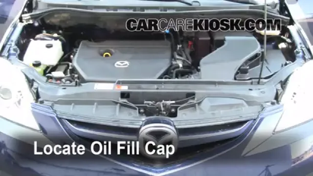 2009 Mazda 5 Sport 2.3L 4 Cyl. Oil Add Oil